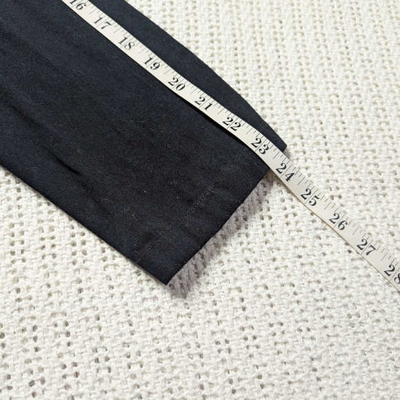 VTG Goth Kar-a-Van Embroidered Beaded Button Up Shirt LS Black Women's Large - Picture 7 of 8